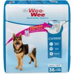 Four Paws Wee-Wee Super Absorbent Disposable Dog Diaper LG?XL - 36 ct