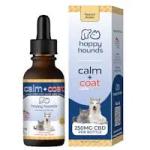 Happy Hounds - Calm + Coat Drops - 250mg - CBD for Cats & Dogs