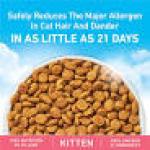 Purina ONE LiveClear Allergen-Reducing Formula Chicken Flavor Natural Kitten Dry Cat Food, 2.8-lb