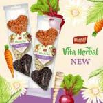 A & E Cages Vitapol Vita Herbal Hearts Small Animal Treats Carrot, Beetroot & Parsnip, 1ea/3 pk