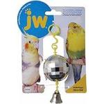 JW Pet ActiviToy Disco Ball Bird Toy Multi-Color