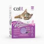 Catit Go Natural Pea Husk Clumping Cat Litter, Lavender, 12.3-lb box