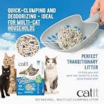 Catit Go Natural Pea  Clumping Cat Litter,Vanilla, 12.3-lb box