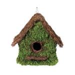 Galapagos Maison Woven Birdhouse Fresh Green, 11Inx12 in