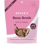 Bocces Bone Broth Crunchy Biscuits Dog Treats 5oz