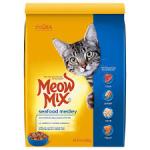 Meow Mix Seafood Medley Dry Cat Food, 14.2 Pound Bag