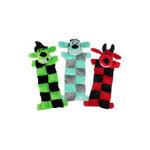 Multi Pet Halloween Loofa Squeaker Mat Dog Toy Assorted Colors 12