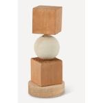 A & E Cages Nibbles Wooden Chew Tower Small Animal Chew Toy