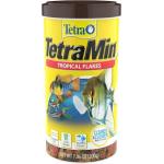 Tetra TetraMin Clean & Clearer Tropical Flakes Fish Food 2.2 oz