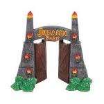 Penn-Plax Officially Licensed Universal Studios Jurassic Park Gates Decor 1ea/SM