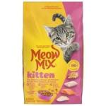 Meow Mix Kitten Li'l Nibbles Dry Cat Food, 3.15-lb bag