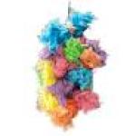 A & E Cages Happy Beaks Wooly Monster Bird Toy 1ea/MD