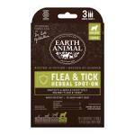 Earth Animal Apothecary Natural Flea & Tick - Herbal Spot-On for Medium Dogs - 3 Applications
