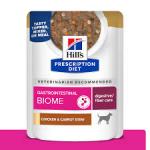 Hill's Prescription Diet Gastrointestinal Biome Chicken & Carrot Stew Wet Dog Food, 2.8-oz