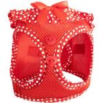 Doggie Design American River Choke Free Dog Harness Polka Dot Collection Red Polka Dot XS