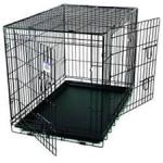 XL Double Tuf  Wire Crate Double Door  42