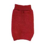 Fashion Pet Chenille Sweater Red XS