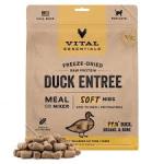 Vital Essentials Freeze-Dried Raw Duck Entree & Mixer Dog Food Crunchy Mini Nibs, 14-oz bag