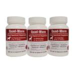 Quad-Worm for Large Dogs 46-120 lbs 45mg 6ct