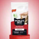 World's Best Multi-Cat Unscented Clumping Corn Cat Litter, 8-lb bag