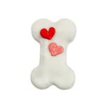 Bosco and Roxy's Bone with Hearts Dog Cookie