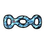 Tuffy Ultimate 3WayTug Durable Dog Toy Blue Camo