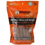 Indigenous Dental Health Bones Mini Carrots and Pumpknin 40ct