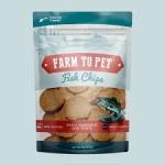 Farm to Pet | Fish Chips for Dogs | Wild-Caught Fish Dog Treats, 4oz