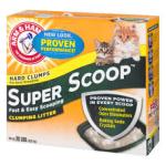 Arm & Hammer Super Scoop Clumping Cat Litter 14 lb