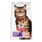 Hill's Science Diet Adult 1-6 Sensitive Stomach & Skin Dry Cat Food, Salmon Recipe, 3.5 lb. Bag
