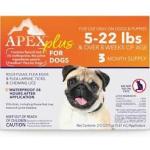 Apex Plus Topical F&T Treatment for Dogs 3ct 5-22lbs