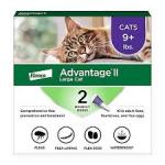 Elanco Advantage II Topical Flea Treatment & Prevention for Cats 4-Month Supply, 1ea/LG Cats (Over