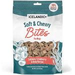 Icelandic+ Soft & Chewy Bites Dog Treat Salmon & Cranberry, 1ea/2.8 oz