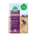 Open Farm, Grain-Free Dry Dog Food for Senior Dogs, Complete & Balanced Kibble 4#