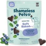SHAMELESS PETS Soft Baked Dog Treats Blueberried Treasure 6oz