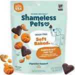 SHAMELESS PETS Soft Baked Dog Treats Pumpkin Nut Par-Tay 6oz