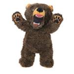 Mighty Angry Animals Bear Durable Dog Toy Brown, 1ea/12.8 in