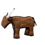Tuffy Barnyard Bull Durable Dog Toy Brown, 1ea/18.5 in