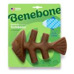Benebone Fish Dog Bone Chew Toy - S