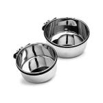 Ethical Pet Stainless Steel Coop Cup with bolt Pet Bowl 10 oz