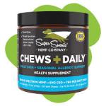 Super Snouts CHEWS DAILY SKIN & ALLERGY CBD+CBG Chews Dog 30 ct