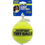 Petsport USA Tuff Ball Dog toy Yellow, 1ea/1 pk, 4 in