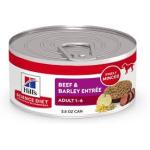Hill's Science Diet Adult Beef & Barley Entree dog food 5.8 oz