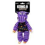 KONG Halloween Floppy Knots Hippo Dog Toy, Purple, Small/Medium