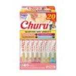 Inaba Churu Salmon & Tuna Variety Box Cat Treats 0.5 oz 20 ct