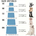 Pet Cooling Mats- Blue S