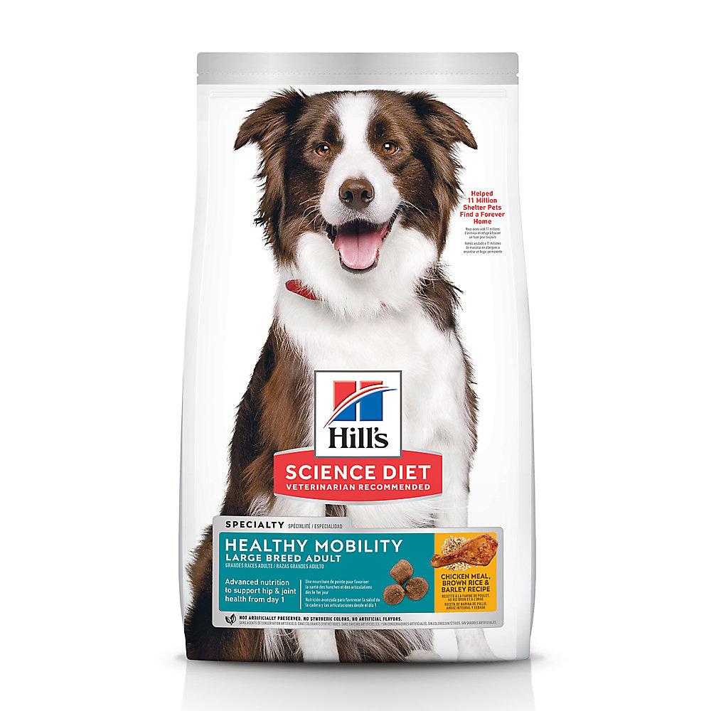 Hill's S.D. Adult Healthy Mobility Large Breed - Chicken Meal, Brown Rice & Barley Recipe Hill's S.D. Adult Healthy Mobility Large Breed - Chicken Meal, Brown Rice & Barley Recipe