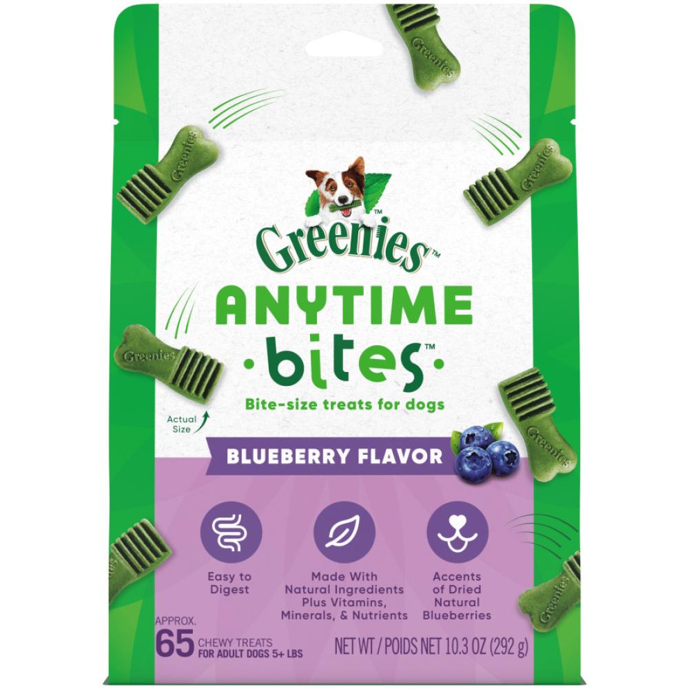 Greenies Anytime Bites BiteSize Dog Dental Treats BB Flavor 65 Ct Greenies Anytime Bites BiteSize Dog Dental Treats BB Flavor 65 Ct