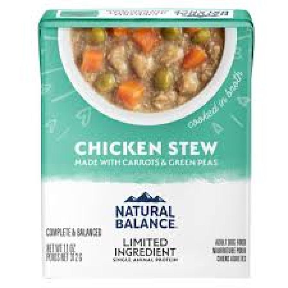 Natural Balance L.I.D. Chicken Stew Wet Dog Food 11 oz Natural Balance L.I.D. Chicken Stew Wet Dog Food 11 oz