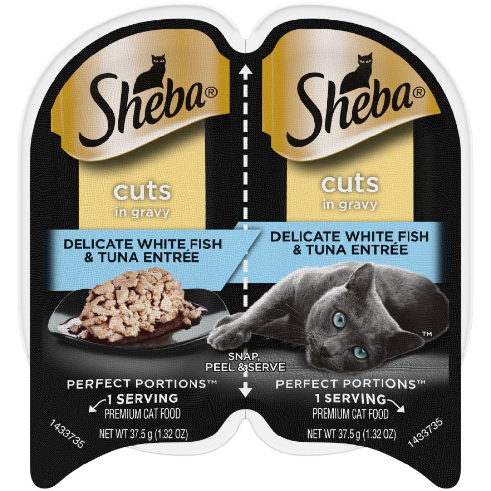 Sheba Perfect Portions Cuts White Fish Cat Wet Food 1.32 oz Sheba Perfect Portions Cuts White Fish Cat Wet Food 1.32 oz